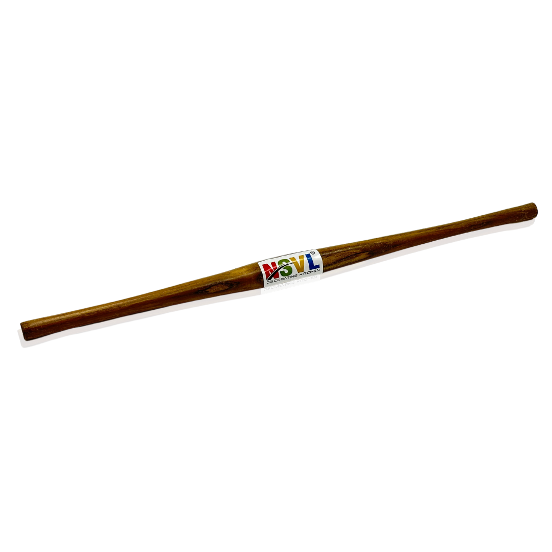 NSVL Sagwan Polpat Chakla Roti Chapati Maker 25 cm with Sagwan Roti Belan Rolling Pin 42 cm (Sagwan Polpat with Sagwan Gujrati Belan)