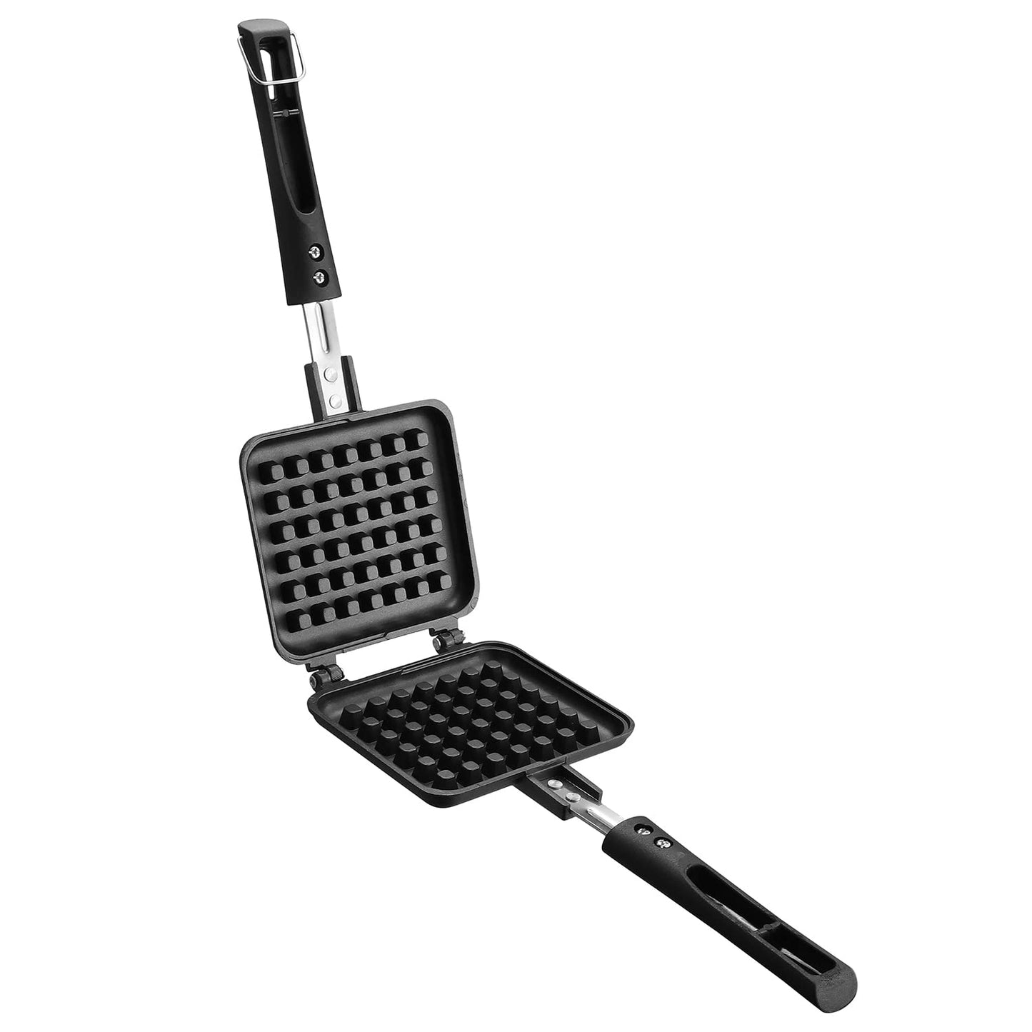 NSVL Die Cast Aluminium Non Stick Waffle Maker | Waffle Pan Cake Maker Machine |Gas Base | 3 Layer Coating | Scratch Proof
