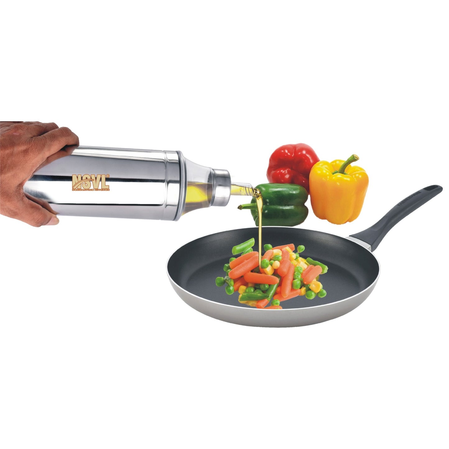 Nsvl Stainless Steel Oil Dispenser | Oil Container | Oil Pourer | Oil Pot | Oil Can| Oil Bottle