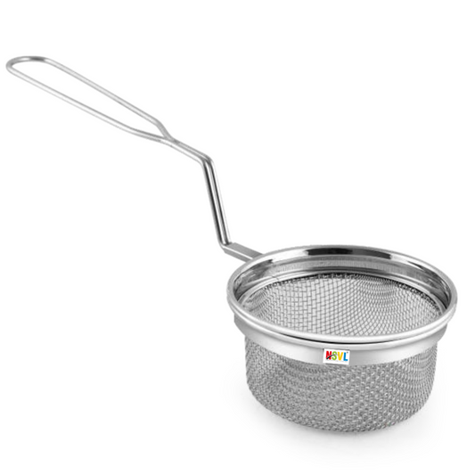 Nsvl Stainless Steel French Fries Basket, Potatoes Chips  Mesh Food Stainer, Suitable for Kitchen Restaurant Party Barbecue Strainer Baskets