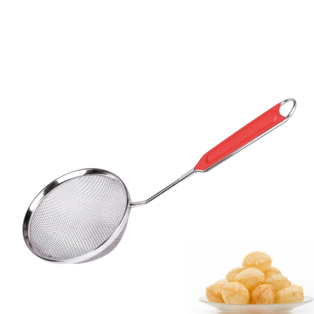 Nsvl Stainless Steel Puri and Multipurpose Jhara , Food Stainer, Suitable for Kitchen Restaurant Party Barbecue Strainer