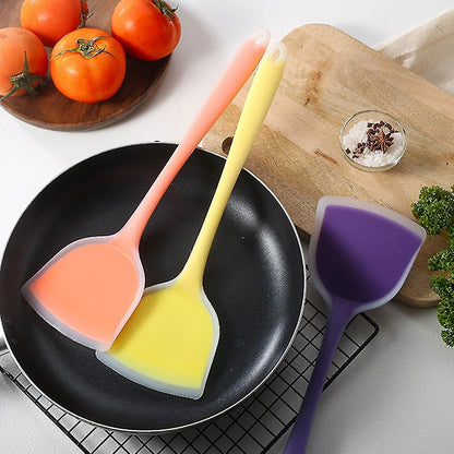 NSVL Silicone Spatula, Durable Heat-Resistant Non-Stick Turner