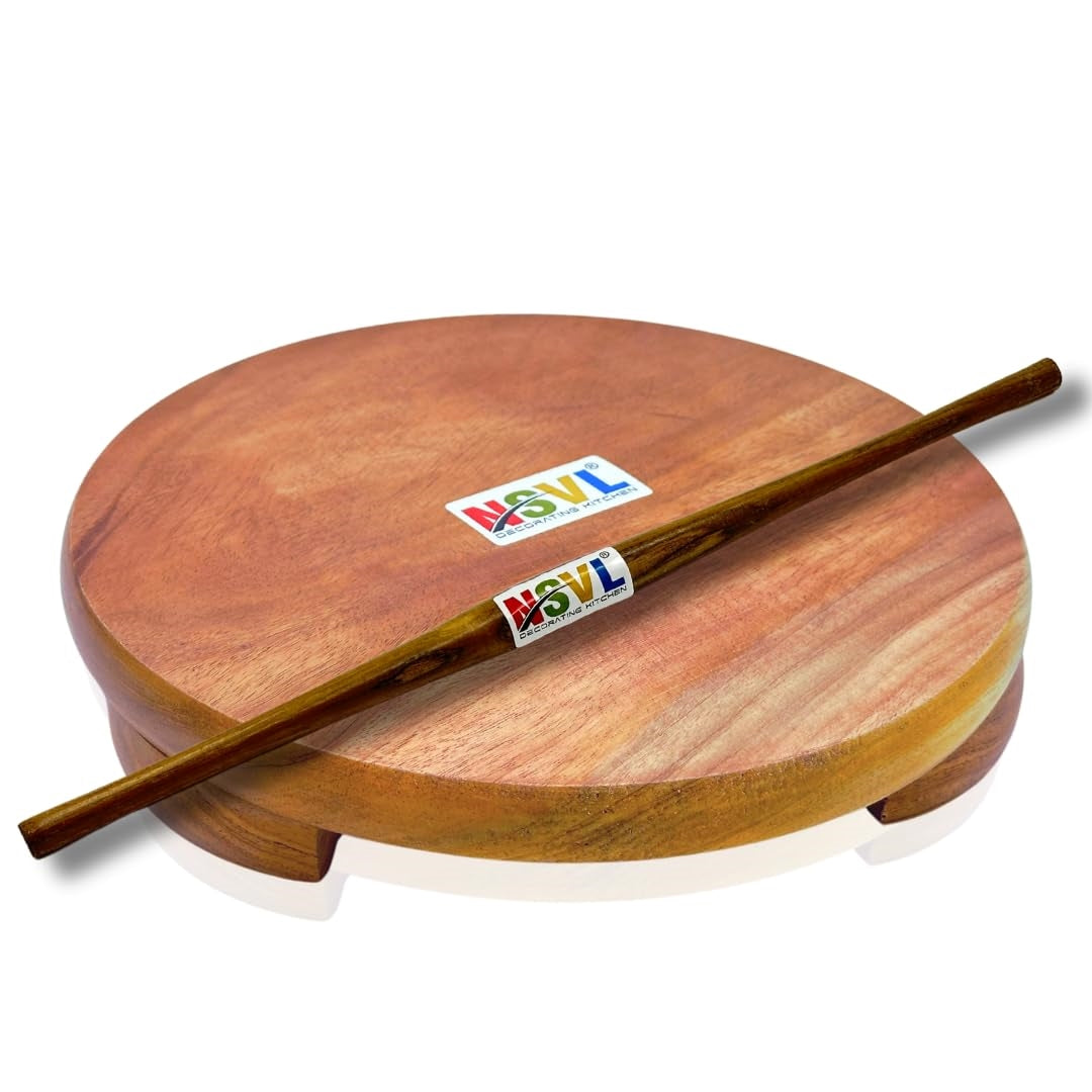 Bela Roti NSVL Neem Polpat Chakla Roti Chapati Maker 25 cm with Sagwan Roti Bela ...
