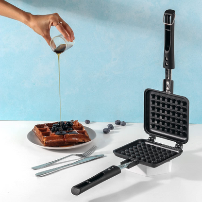 NSVL Waffle Maker For Home | Non Stick Waffle Maker Easy Cook|Waffle Mold For Gas Stove