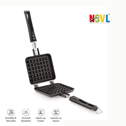 NSVL Waffle Maker For Home | Non Stick Waffle Maker Easy Cook|Waffle Mold For Gas Stove