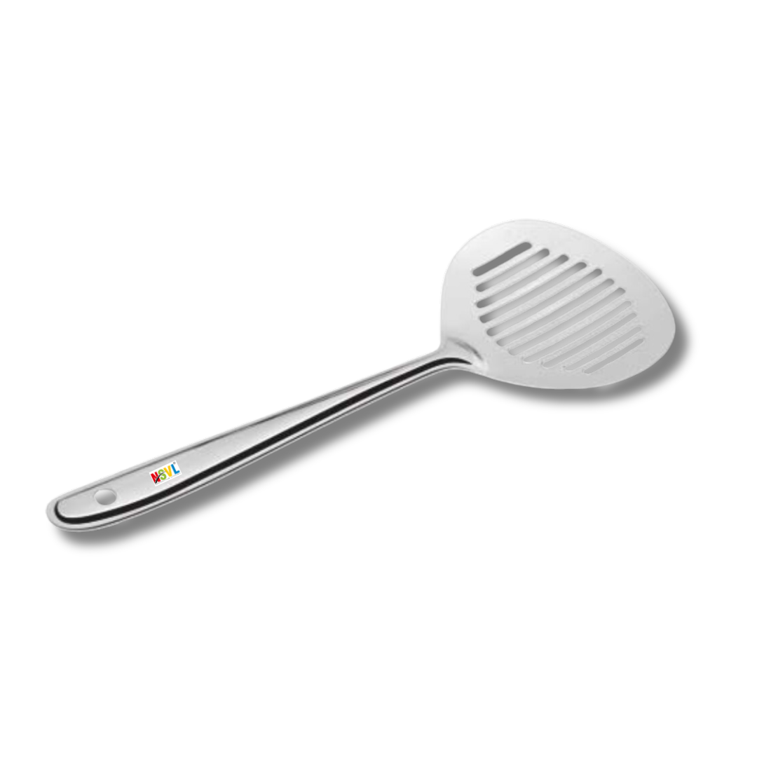 NSVL Stainless Steel Heavy Gauge Jhara/Skimmer/Strainer Steel Frying Spoon/deep Fry for Kitchen