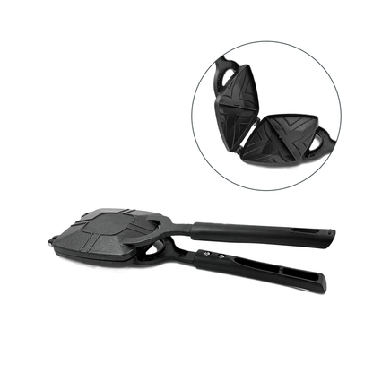 NSVL Cut Gas Sandwich Toaster - Nonstick Grill, Stay-Cool Handles. Perfect for Cut Crispy Sandwich Maker