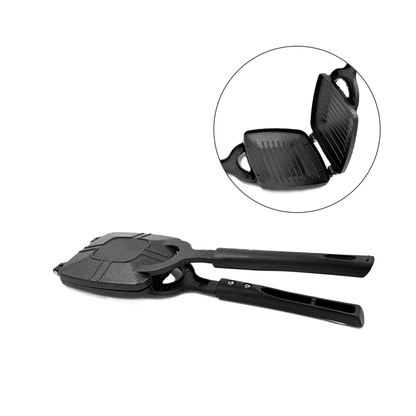 NSVL Grill Gas Sandwich Toaster - Nonstick Grill, Stay-Cool Handles. Perfect for Grill Crispy Sandwich Maker